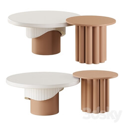 Japandi Coffee Table Set 