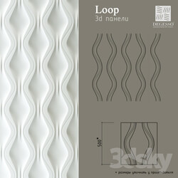 3D Panels Degesso Loop  