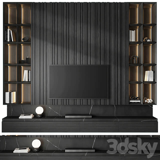 tv wall set 16