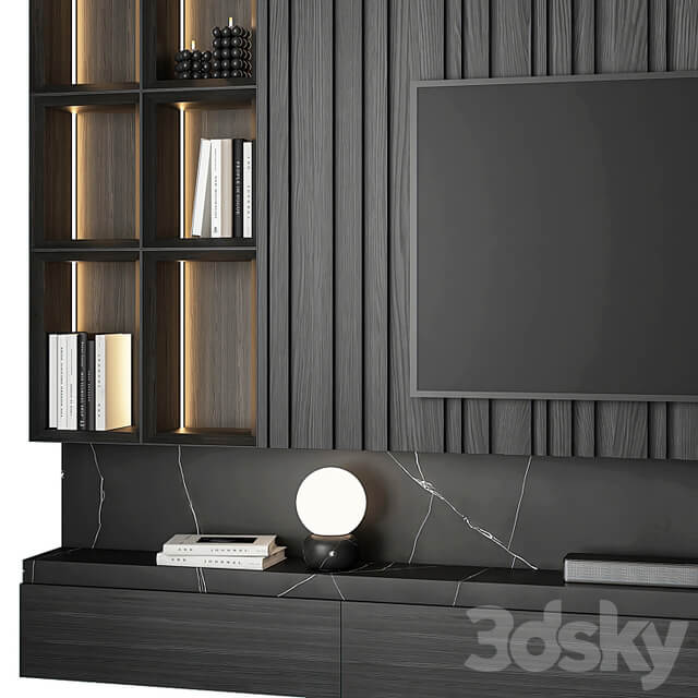 tv wall set 16