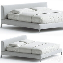 Charles Bed Antonio Citterio B&B ITALIA 