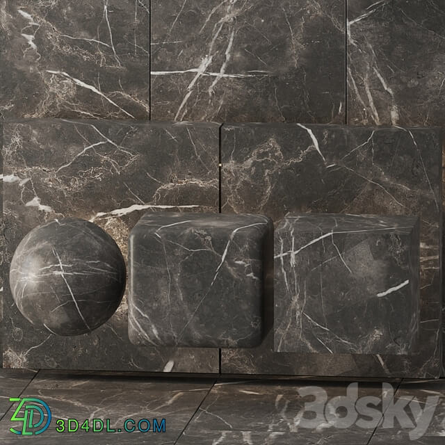 Gray marble
