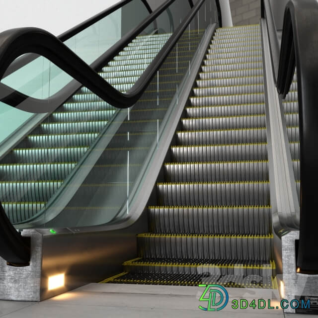 Escalators animated