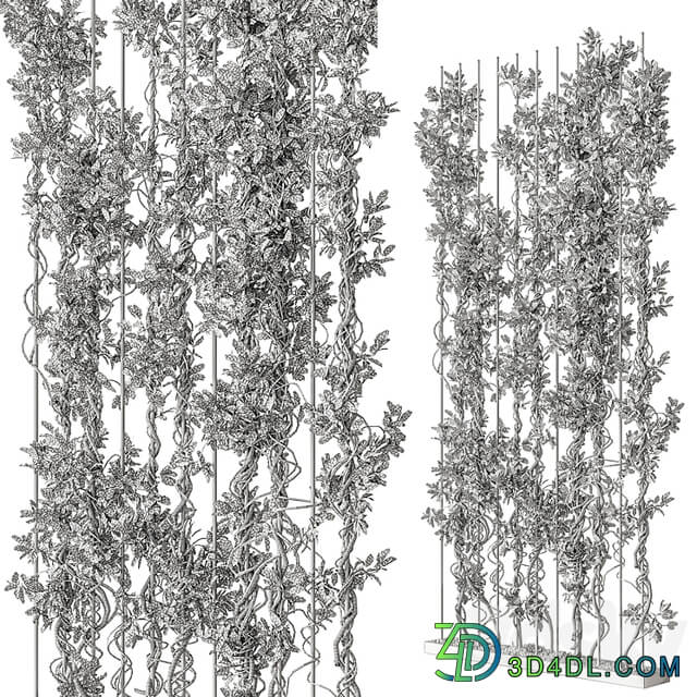 Vertical Garden Partiton Set 111
