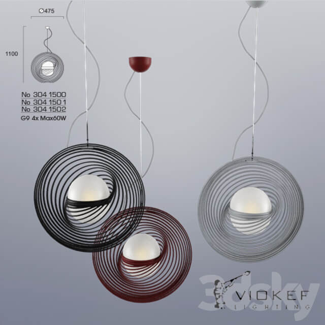 Chandelier Bios Pendant light 3D Models