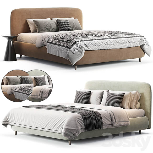 Wanda Bed by Manzzeli