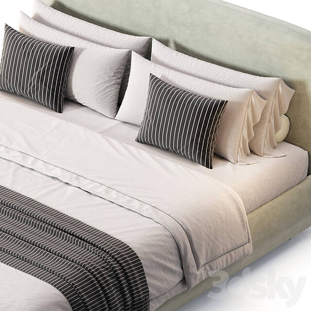 Wanda Bed by Manzzeli