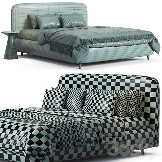 Wanda Bed by Manzzeli