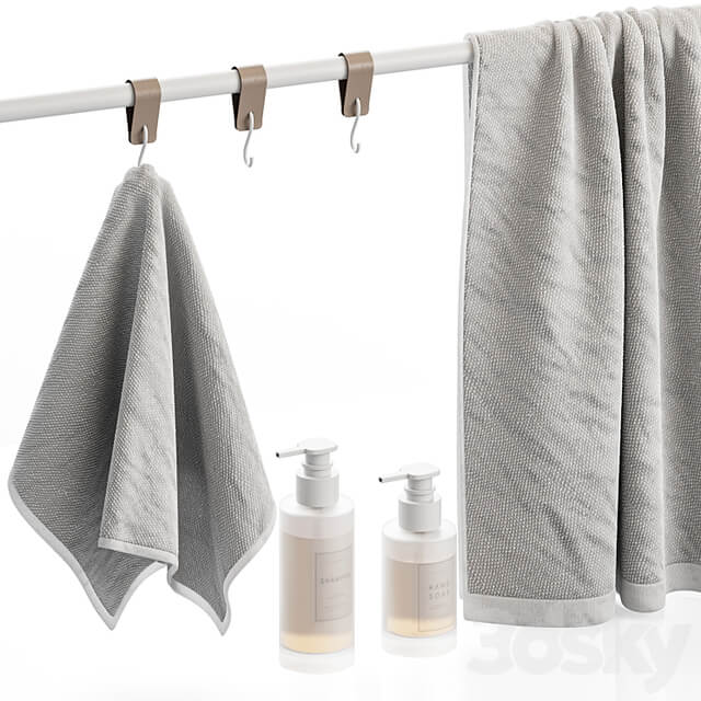 Decorative set for bathroom 04