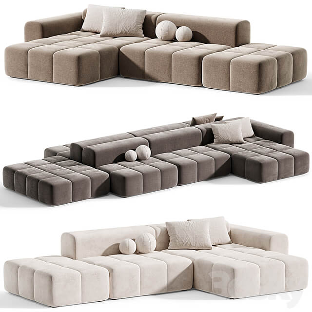 Modular sofa Verdon By Retehome