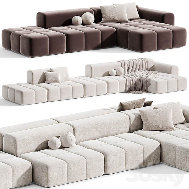 Modular sofa Verdon By Retehome