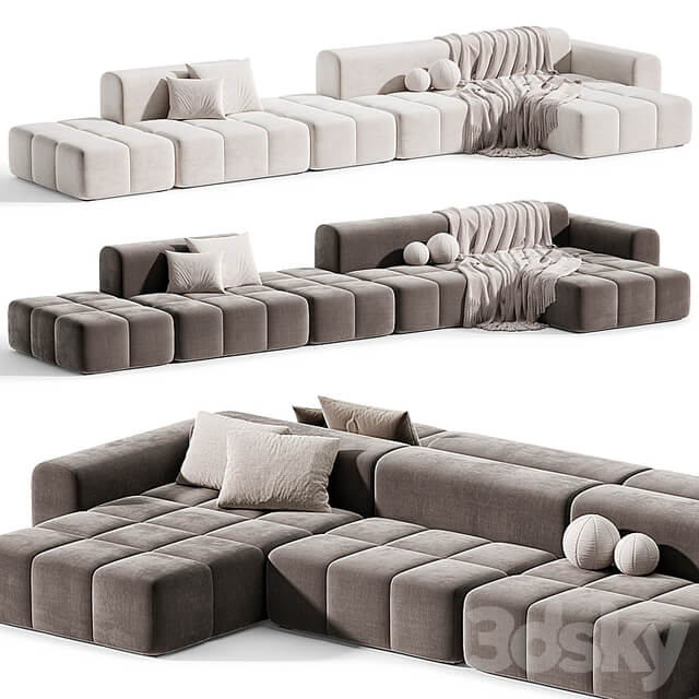Modular sofa Verdon By Retehome