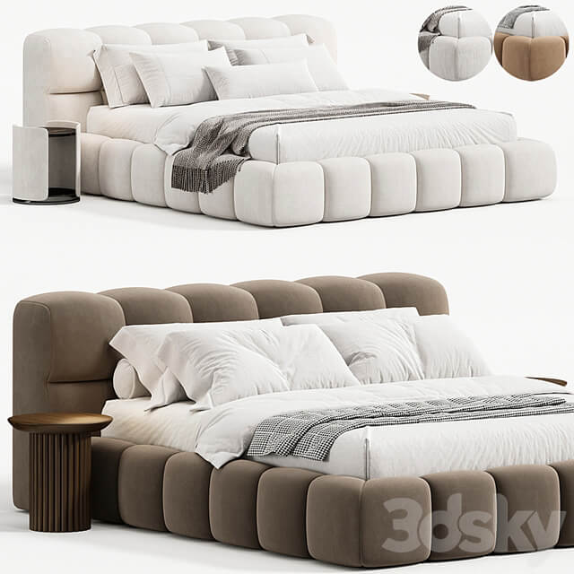 Hildon Boucle Bed Frame