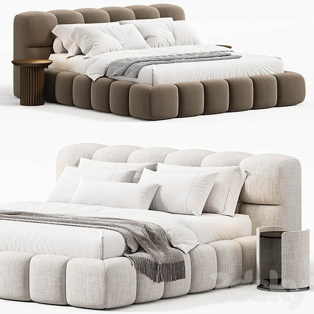 Hildon Boucle Bed Frame