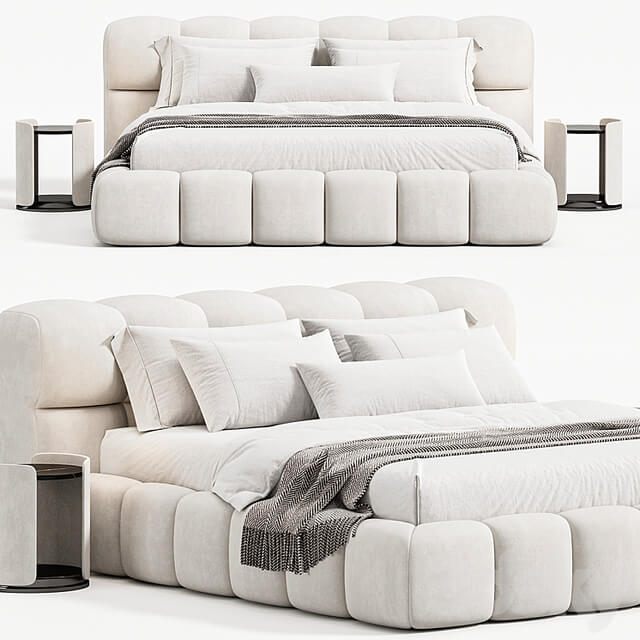Hildon Boucle Bed Frame