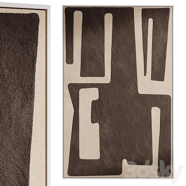 Salmi abstract painting 2, Kave Home