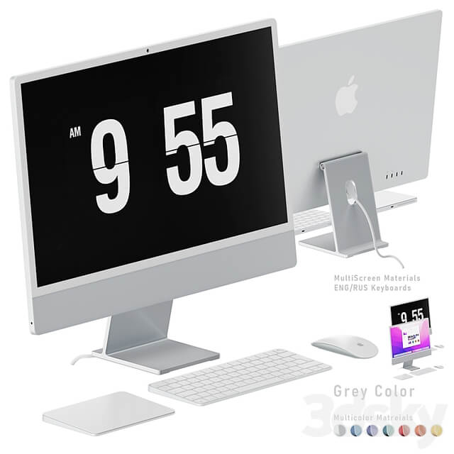 All in one Apple iMac M1 24 Multicolor