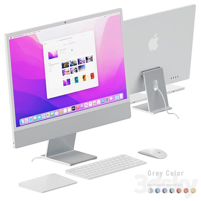 All in one Apple iMac M1 24 Multicolor