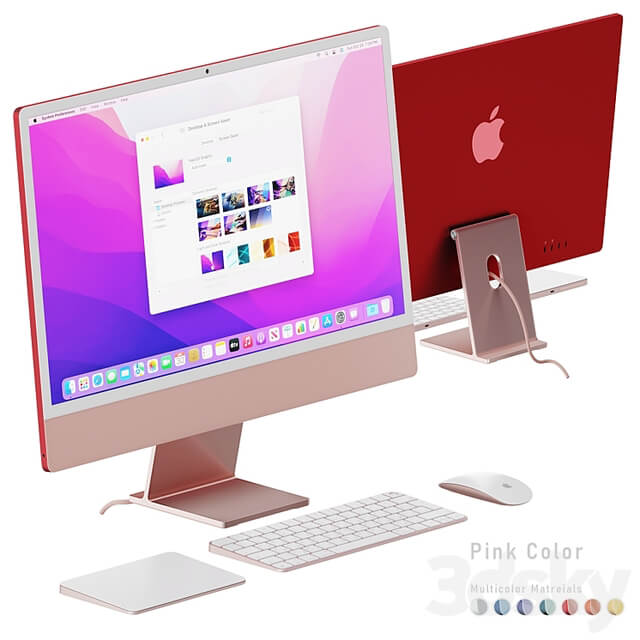All in one Apple iMac M1 24 Multicolor