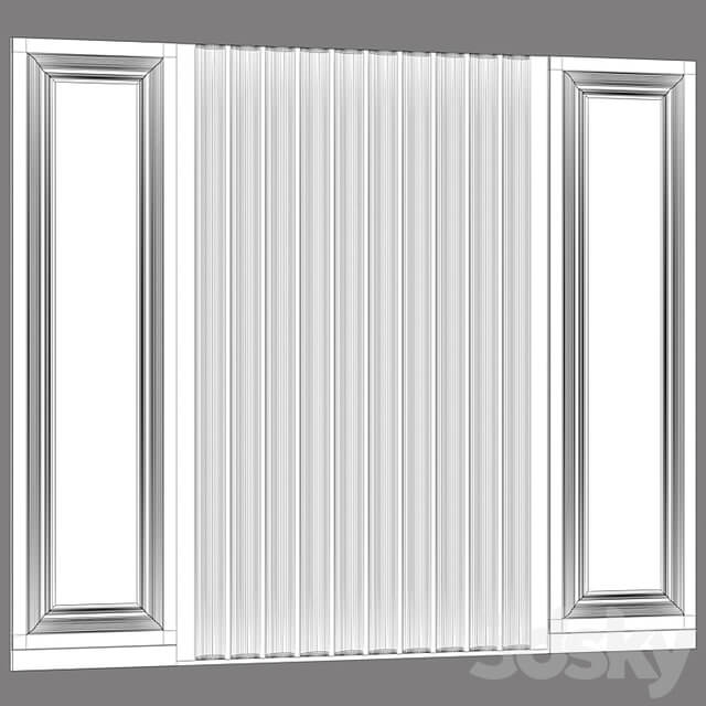 Wall panels in modern classic style 9