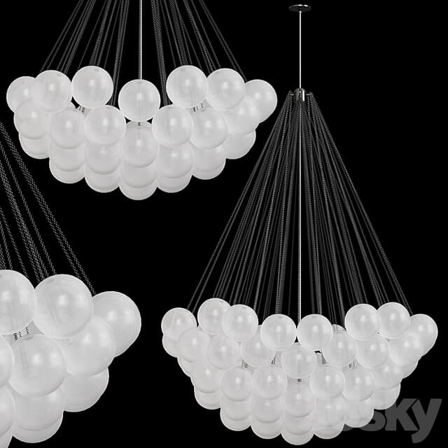 Cloud Chandelier Set 1 By Apparatusstudio