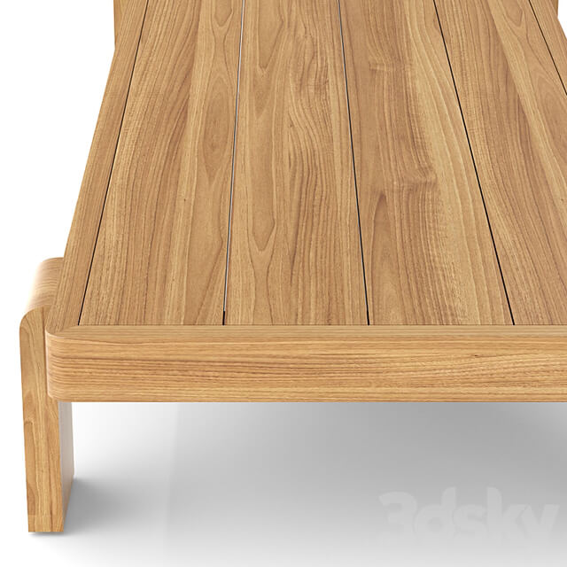 RH outdoor vigo coffee table