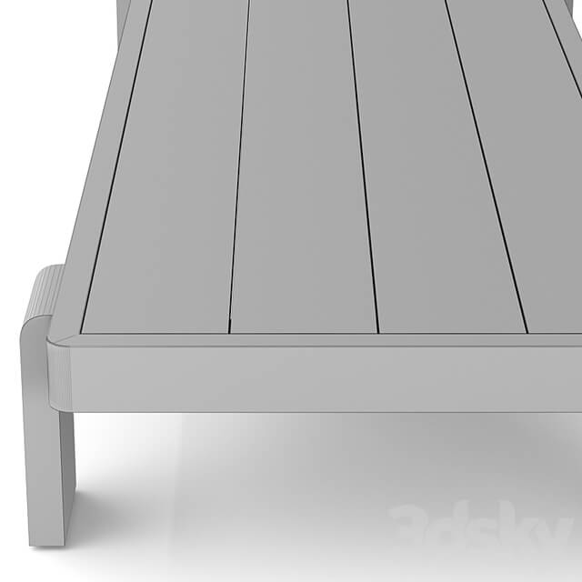 RH outdoor vigo coffee table