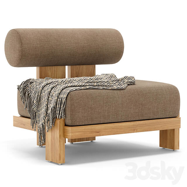 RH outdoor vigo armchair