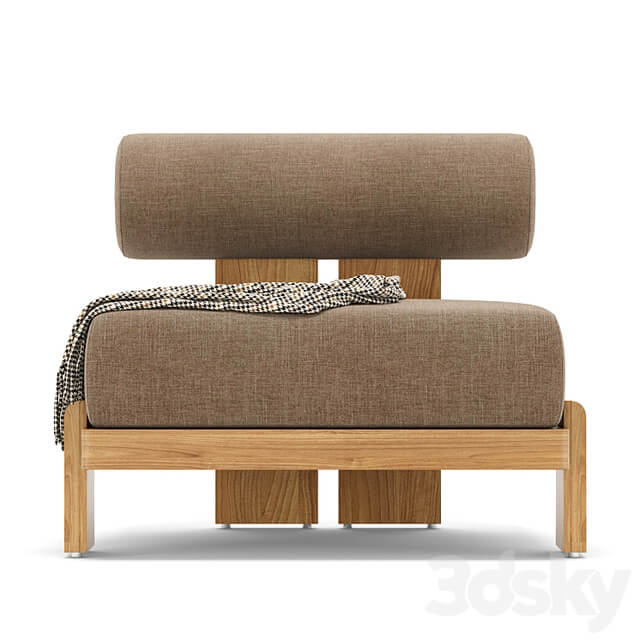 RH outdoor vigo armchair
