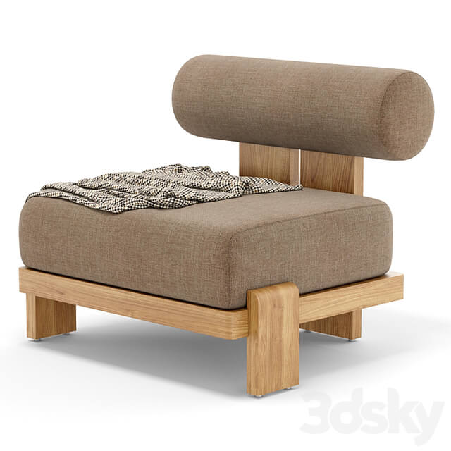 RH outdoor vigo armchair