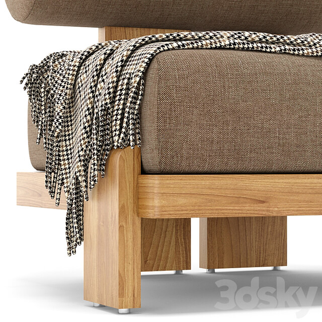RH outdoor vigo armchair