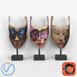 Other decorative objects Masks 