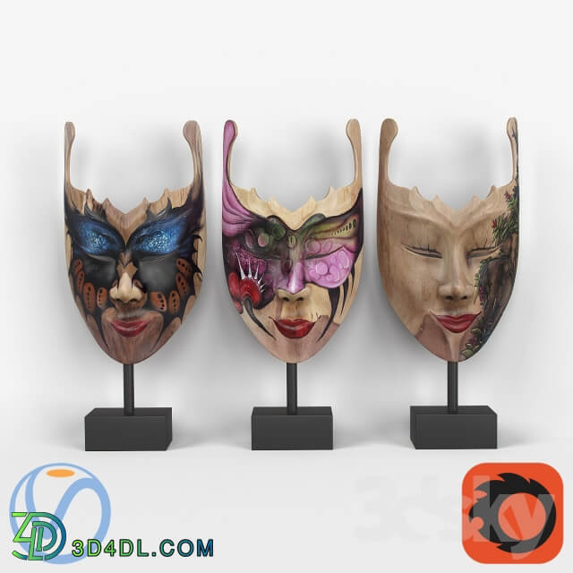 Other decorative objects Masks