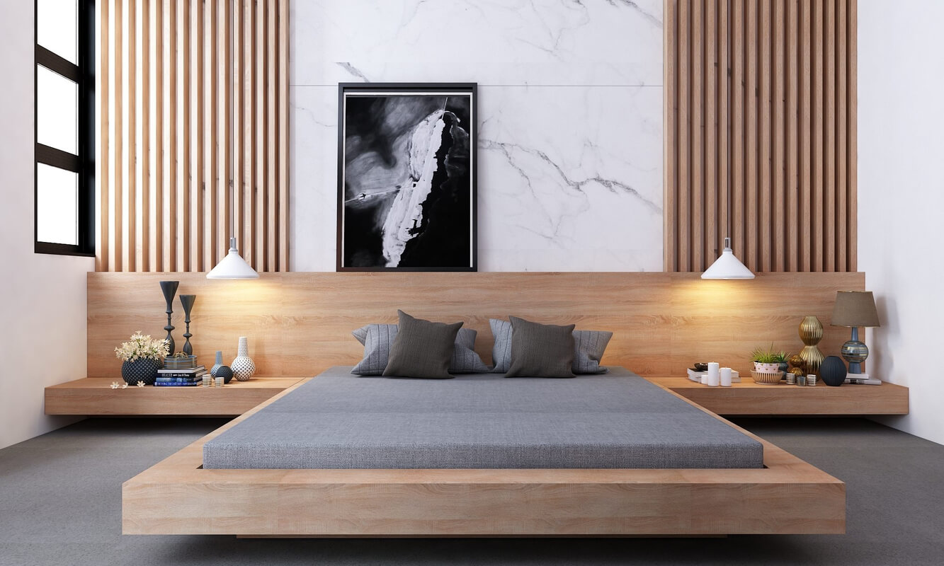 3D Interior Scenes File 3dsmax Model Bedroom 540 by Hoang Arc
