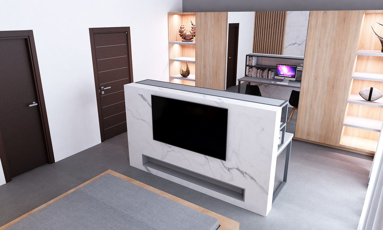 3D Interior Scenes File 3dsmax Model Bedroom 540 by Hoang Arc