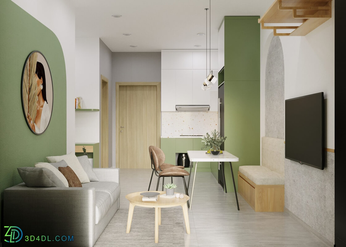 3D Interior House Scenes File 3dsmax Model By HaMy