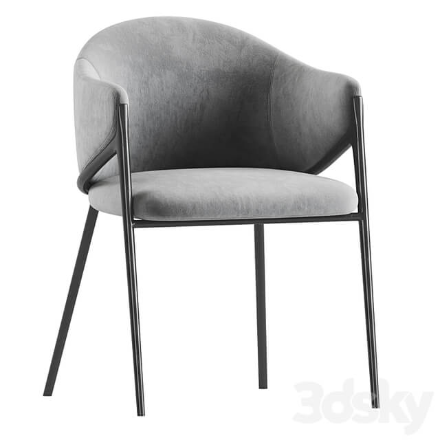 Richmond Gwen Chair Khaki Velvet