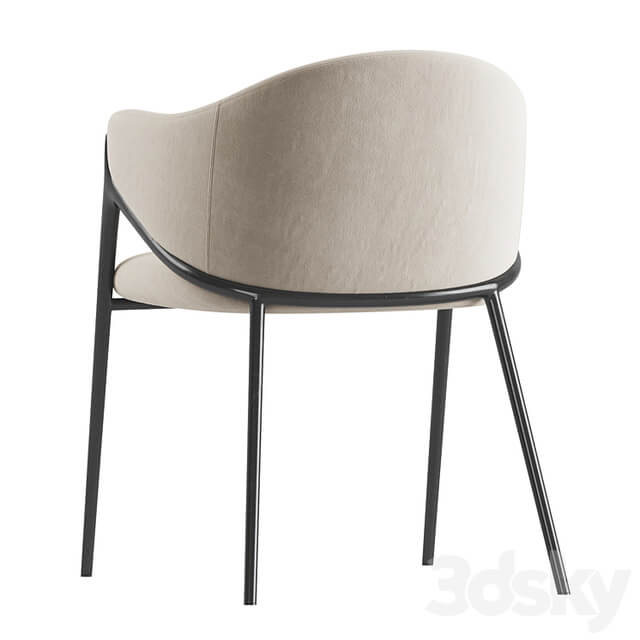 Richmond Gwen Chair Khaki Velvet
