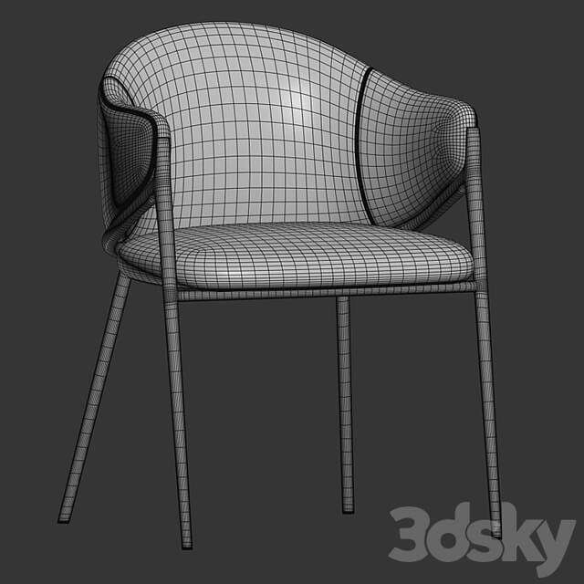 Richmond Gwen Chair Khaki Velvet