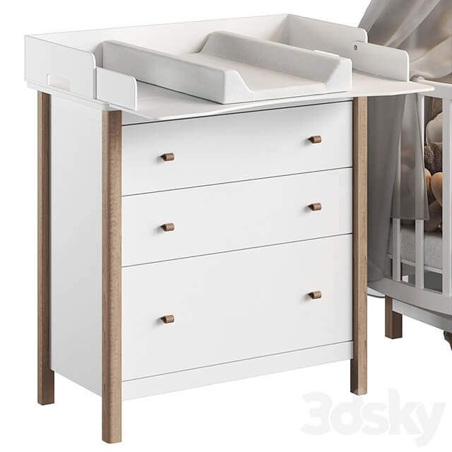 Children&#39;s furniture Ellipse Classic series for children up to 4 years old