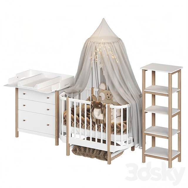 Children&#39;s furniture Ellipse Classic series for children up to 4 years old