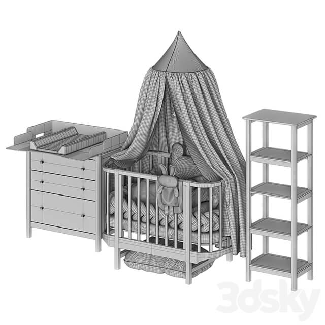 Children&#39;s furniture Ellipse Classic series for children up to 4 years old