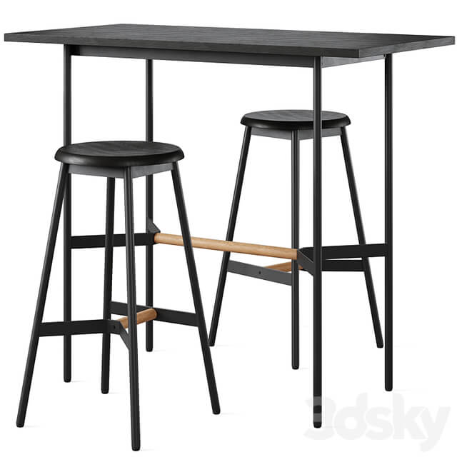 Bar table and chair Brent by divan.ru