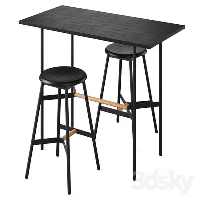 Bar table and chair Brent by divan.ru