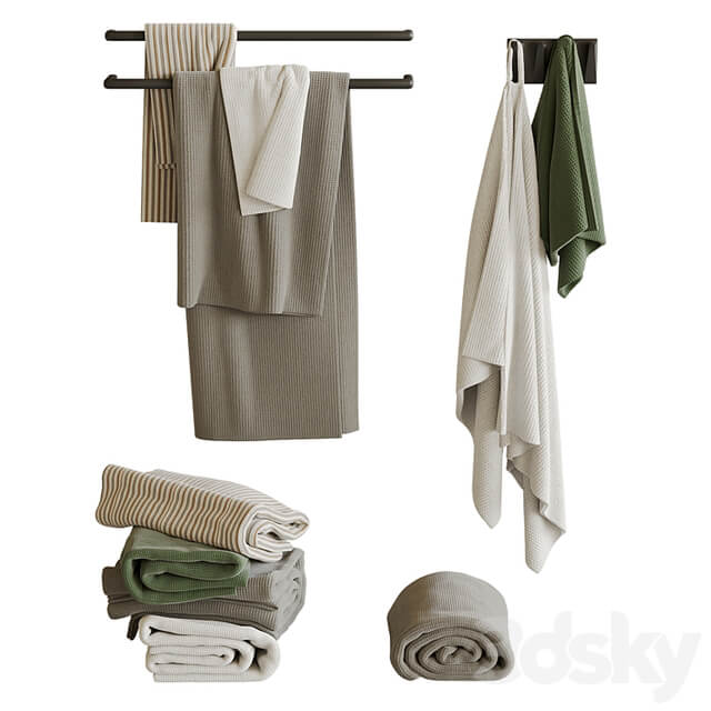 Waffle towels 2