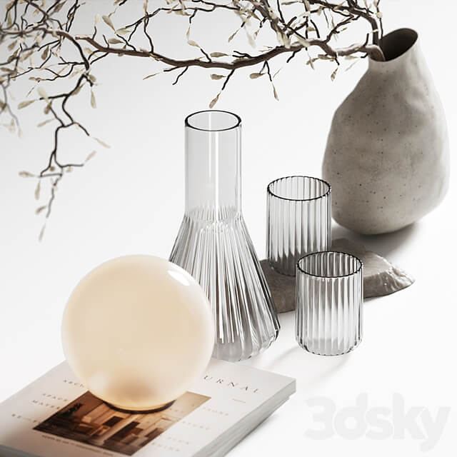 Decorative set for coffee table 51