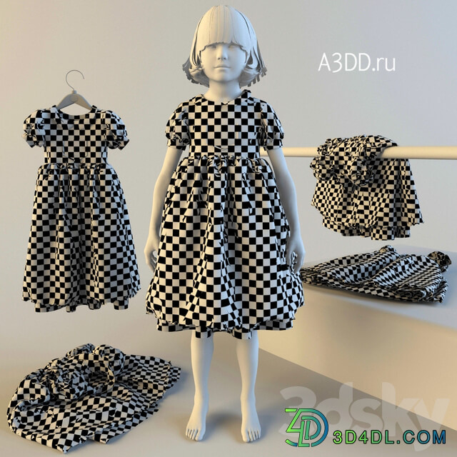 Dress Dress Clothes 3D Models