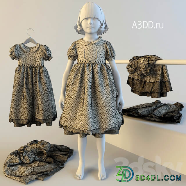 Dress Dress Clothes 3D Models