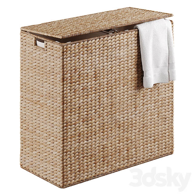 Wicker laundry baskets 3