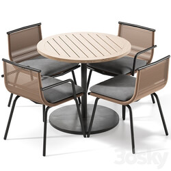 RODA Dining Outdoor Set 